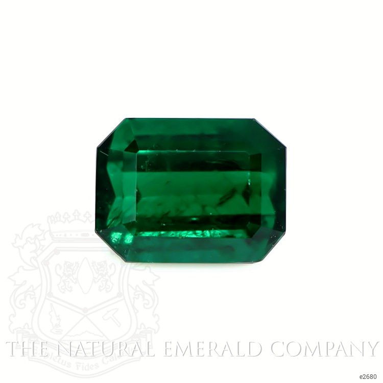 Solitaire Emerald Ring 3.86 Ct., 18K Yellow Gold