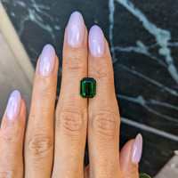 3.86 Ct. Emerald from Zambia Life Style
