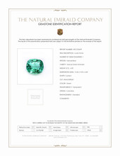 4.09 Ct. Emerald from Colombia Scan Report