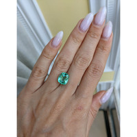 4.09 Ct. Emerald from Colombia Life Style