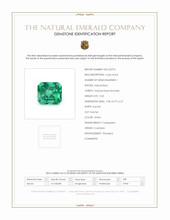 3.33 Ct. Emerald from Colombia Scan Report