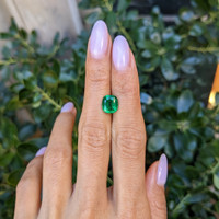 2.44 Ct. Emerald from Zambia Life Style