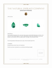 1.81 Ct. Emerald from Russia Appraisal