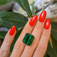 14.12 Ct. Emerald from Zambia Life Style