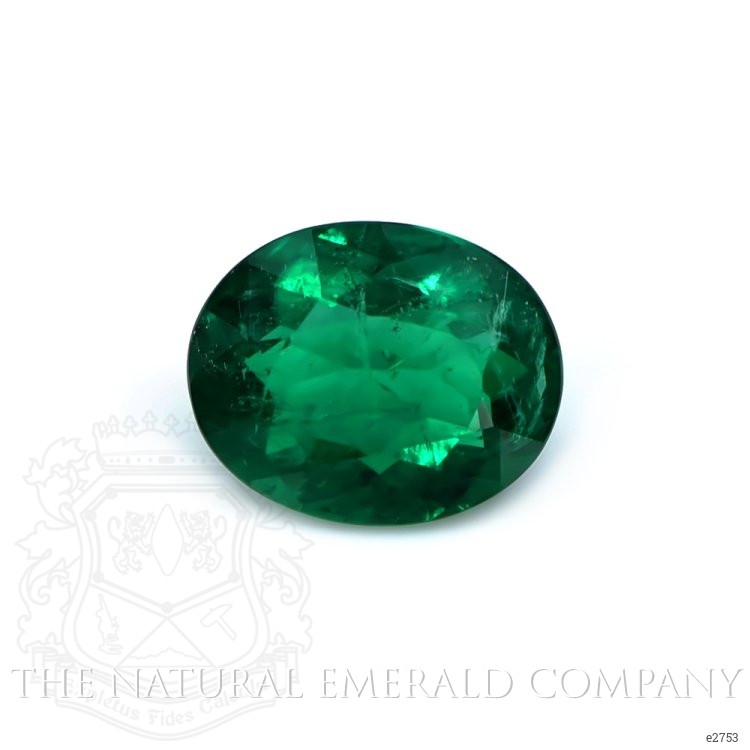 Men's Emerald Ring 6.17 Ct., 18K White Gold