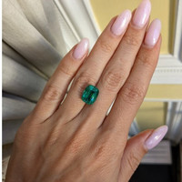 4.99 Ct. Emerald from Zambia Life Style