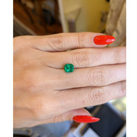 1.40 Ct. Emerald from Colombia Life Style