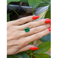 3.85 Ct. Emerald from Afghanistan Life Style