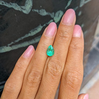 1.46 Ct. Emerald from Colombia Life Style