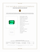 1.69 Ct. Emerald from Colombia Scan Report