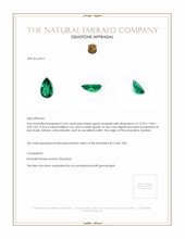 2.69 Ct. Emerald from Zambia Appraisal