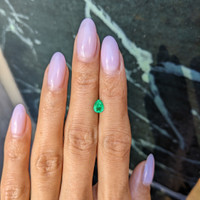 0.50 Ct. Emerald from Colombia Life Style