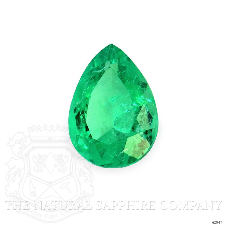 Antique Style Emerald Ring 0.56 Ct., 18K Yellow Gold
