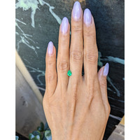 0.56 Ct. Emerald from Colombia Life Style