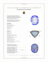 0.86 Ct. 祖母绿 来自 哥伦比亚 3 D Scan Report