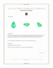2.40 Ct. Emerald from Colombia Appraisal