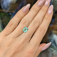 1.48 Ct. Emerald from Colombia Life Style