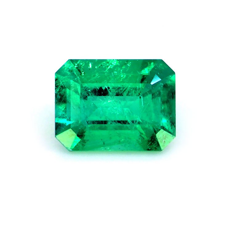 Emerald cut clearance emerald stone