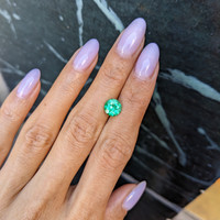 1.60 Ct. Emerald from Colombia Life Style