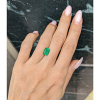 1.79 Ct. Emerald from Brazil Life Style