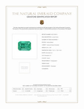 2.87 Ct. Emerald from Brazil Scan Report