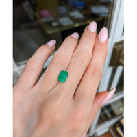 1.76 Ct. Emerald from Brazil Life Style