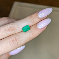 1.76 Ct. Emerald from Brazil Life Style