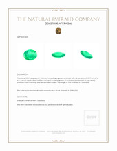 1.94 Ct. Emerald from Colombia Appraisal