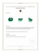 5.04 Ct. Emerald from Zambia Appraisal