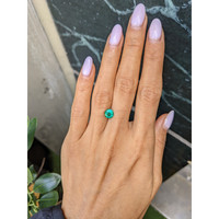 1.22 Ct. Emerald from Zambia Life Style