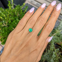 1.31 Ct. Emerald from Zambia Life Style