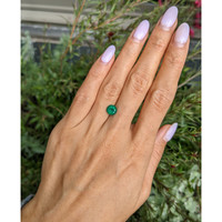 1.38 Ct. Emerald from Zambia Life Style