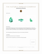 3.25 Ct. Emerald from Colombia Appraisal