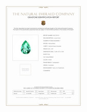 3.25 Ct. Emerald from Colombia Scan Report