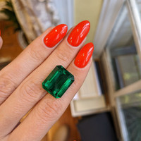 14.49 Ct. Emerald from Zambia Life Style