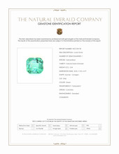 2.04 Ct. Emerald from Colombia Scan Report