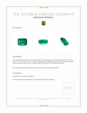 1.86 Ct. Emerald from Zambia Appraisal