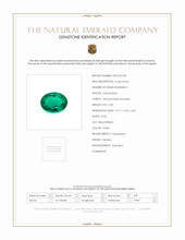 2.04 Ct. Emerald from Zambia Scan Report