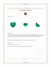 2.32 Ct. Emerald from Zambia Appraisal