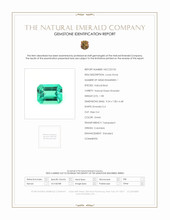 1.98 Ct. Emerald from Colombia Scan Report
