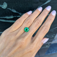2.55 Ct. Emerald from Zambia Life Style