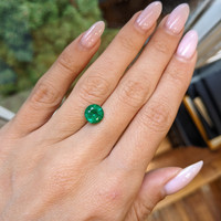 1.84 Ct. Emerald from Zambia Life Style