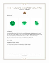 2.24 Ct. Emerald from Zambia Appraisal