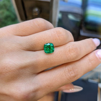 1.94 Ct. Emerald from Zambia Life Style