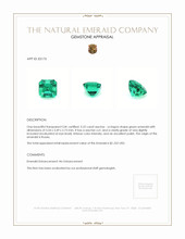 0.22 Ct. Emerald from Russia Appraisal