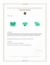 0.24 Ct. Emerald from Russia Appraisal