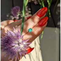 0.57 Ct. Emerald from Russia Life Style