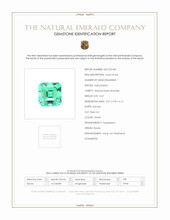 0.67 Ct. Emerald from Russia Scan Report