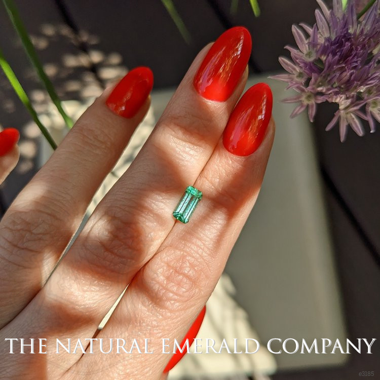 0.81 Ct. Emerald from Russia