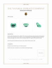 0.92 Ct. Emerald from Russia Appraisal